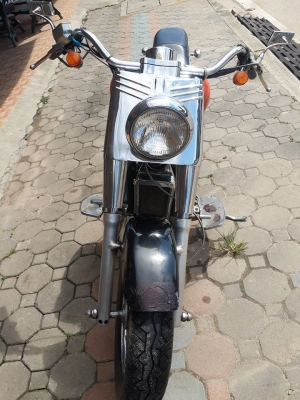 STEED 400 แต่งทรง FATBOY ของแต่งเพียบ ราคาถูกๆ STEED 400 แต่งทรง FATBOY ของแต่งเพียบ ราคาถูกๆ