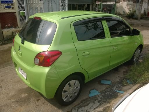 Mitsubishi Mirage ปลาย13 ตัว Top 5MT มือเดียววิ่ง 13,xxx กิโล รถสวยไม่มีชนหนักหน้า-หลังเดิมๆน้องๆป้ายแดง