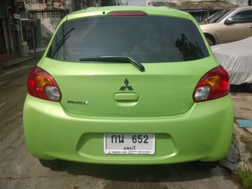 Mitsubishi Mirage ปลาย13 ตัว Top 5MT มือเดียววิ่ง 13,xxx กิโล รถสวยไม่มีชนหนักหน้า-หลังเดิมๆน้องๆป้ายแดง