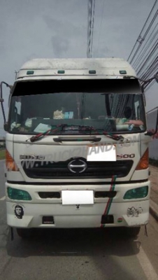 HINO แม่-ลูก 24 ล้อ รุ่น GY2PSLA ปีจดทะเบียน 2553 HINO แม่-ลูก 24 ล้อ รุ่น GY2PSLA ปีจดทะเบียน 2553