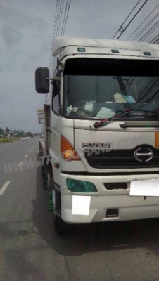 HINO แม่-ลูก 24 ล้อ รุ่น GY2PSLA ปีจดทะเบียน 2553 HINO แม่-ลูก 24 ล้อ รุ่น GY2PSLA ปีจดทะเบียน 2553