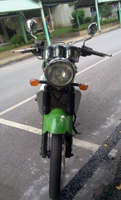 Kawasaki Victor ท้ายแบนตรงรุ่น