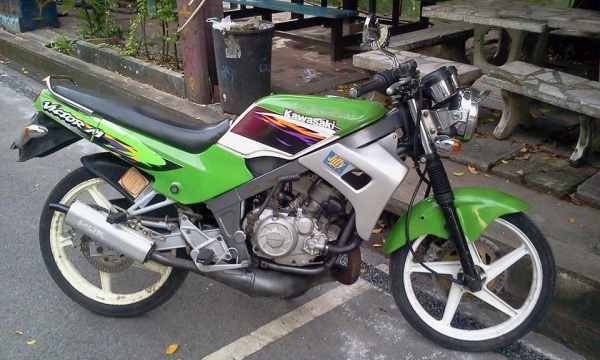 Kawasaki Victor ท้ายแบนตรงรุ่น