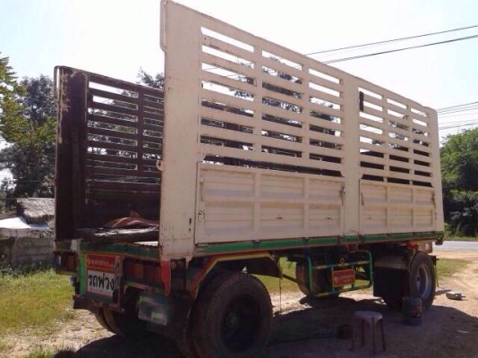 ขายลูกพ่วงไม่ดัมพ์อู่สหกิจ 2 เพลา ยาว 6.40 เมตร ทะเบียนพร้อม ขายลูกพ่วงไม่ดัมพ์อู่สหกิจ 2 เพลา ยาว 6.40 เมตร ทะเบียนพร้อม