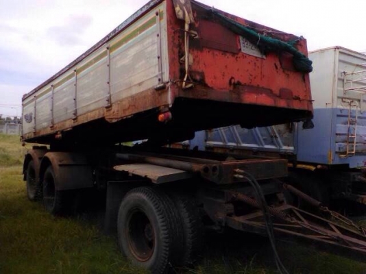 ขายรถสิบล้อพ่วงดัมพ์ Mitsubishi turbo TF ซีเรยล 5,xxx กระบะดัมพ์มิเนียม ลูก 3 เพลา มี 2 พ่วง