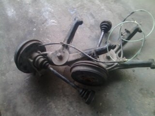 ขายดั้มเบรคหลังพร้อมเพาขับbm.e30