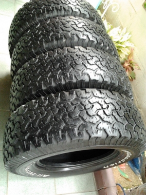BF All 265/70/16 ปี10 สภาพดี พร้อมใช้งาน 1ขุด