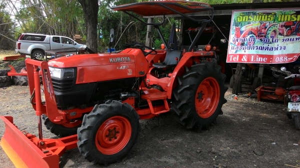 ชุดสุดคุ้มมาอีกแล้ว L4508 ใบดันหน้า ยางหน้าใหม่หลังสวย รถสวยเครื่องแน่นเฟืองดี  ตัวนี้เลยครับ