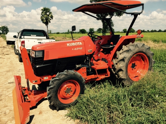 ชุดสุดคุ้มมาอีกแล้ว L4508 ใบดันหน้า ยางหน้าใหม่หลังสวย รถสวยเครื่องแน่นเฟืองดี  ตัวนี้เลยครับ