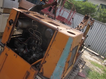 ขายตามสภาพ ถูกแน่นอน ที่นี่ที่เดียว - รถขุด แบคโฮ PC 15 MITSU เครื่องดีเซล  2 สูบ พร้อมใช้งาน