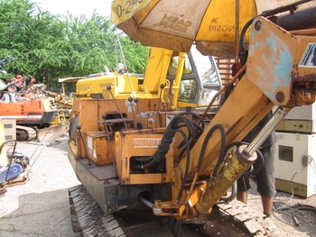 ขายตามสภาพ ถูกแน่นอน ที่นี่ที่เดียว - รถขุด แบคโฮ PC 15 MITSU เครื่องดีเซล  2 สูบ พร้อมใช้งาน