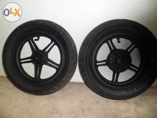 ขายล้อแม็กซ์ KSRตัวใหม่ของแท้พร้อมยางPIRELLI