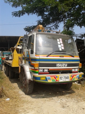ISUZU FVZ  - 175 เทลเลอร์หางปลา ติดเครน 4.5 ตัน