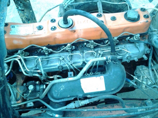 ขาย10ล้อR240แท้หัวขาวเครื่อง210เกียร์ฟลูเลอร์ดั้ม สามมิตร