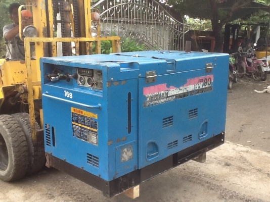 AIRMAN PDS90 เครื่องYANMAR 3TN75 พร้อมใช้งาน