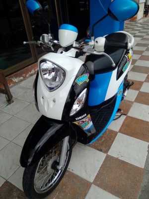 ขายถูก รถสวยวิ๊ง Yamaha Fino FI ปี 2556 ลาย Fashion รุ่นใหม่ล่าสุด ประหยัดน้ำมัน