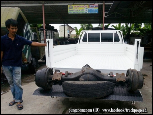 วีโก้ สีขาวติดตั้งกระบะเหล็กพร้อมทำลิฟท์เกด รับน้ำหนักได้ 1 ตัน วีโก้ สีขาวติดตั้งกระบะเหล็กพร้อมทำลิฟท์เกด รับน้ำหนักได้ 1 ตัน