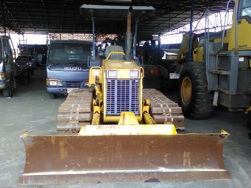 รถดันดิน Komatsu D21-7E รถเก่านอก สภาพเดิมๆ พร้อมใช้งาน