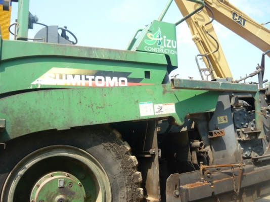 รถปูยาง Sumitomo HA60W-5 รุ่นใหม่ล่าสุด น่าใช้ สภาพดี ปูงานกล่องตัว ระบบเตาใหญ่