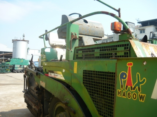 รถปูยาง Sumitomo HA60W-5 รุ่นใหม่ล่าสุด น่าใช้ สภาพดี ปูงานกล่องตัว ระบบเตาใหญ่