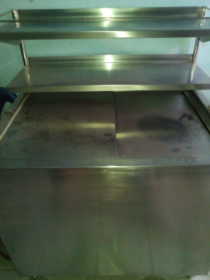 ถังสแตนเลสสำหรับใส่น้ำแข็ง