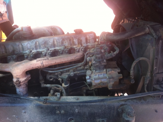 HINO FM18 ตัวรถ FM187LA-13533 คัสซีสวย เครื่องยนต์ HO7C-E68896 -180 แรงม้า กระบะอลูมิเนียมใหม่ ยาง เต็ม