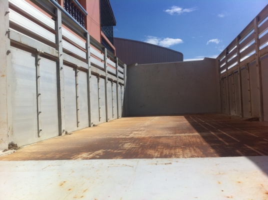 HINO FM18 ตัวรถ FM187LA-13533 คัสซีสวย เครื่องยนต์ HO7C-E68896 -180 แรงม้า กระบะอลูมิเนียมใหม่ ยาง เต็ม