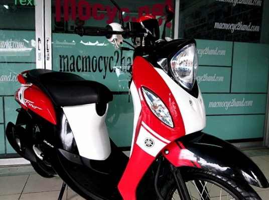 Fino i สีดำแดง ลายสปอร์ต รถเดือน ตุลาคม ปี 56 ไมล์ 2 พันโล รถใหม่ๆ ไมล์น้อย แถม 2 รายการ 29900