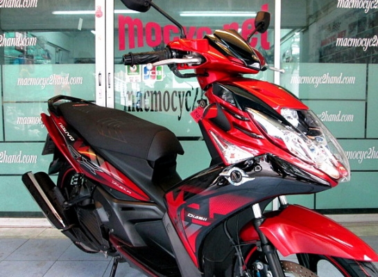 nouvo sx สีดำแดง ทำลายใหม่ล่าสุด ตัวท๊อป ล้อแมกซ์ รถเดือน พฤษภาคม ปี 56 ไมล์ 4 พันโล ฟรีค่าโอน แถม 3รายการ  34900