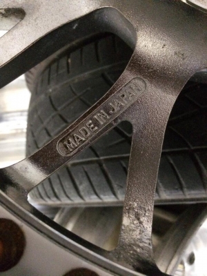 ขายล้อ STICH GULF 3 ชิ้นแท้โครม 17x8 ออฟ23 5/114.3 ประมูลจากญี่ปุ่น