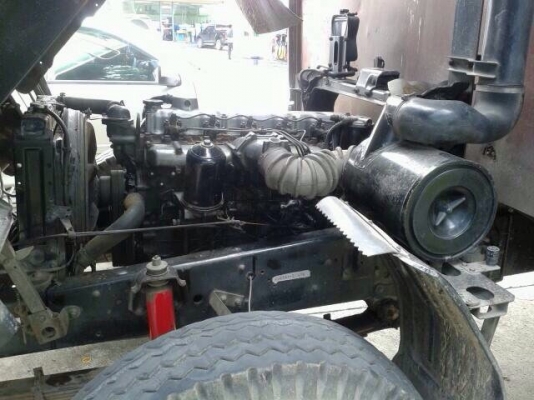 ขายรถบรรทุกสิบล้อ Mitsubishi FN515MTA เครื่อง 6D16-160 แรง 1 เพลา เบรคลมดูด ทะเบียนพร้อม