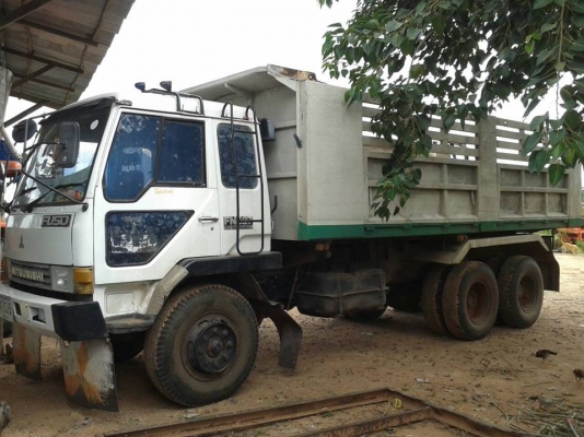 ขาย10ล้อดัมพ์หลง2เพลา10เกียร์ฟลูเลอร์195 6D16 เครื่องดีแชชซีสวย เอกสารเล่มทะเบียนพร้อมโอน พ.เพาเวอร์ เบรคทิ๊ฟฟี่ มีระบบลำโพงลากลูก