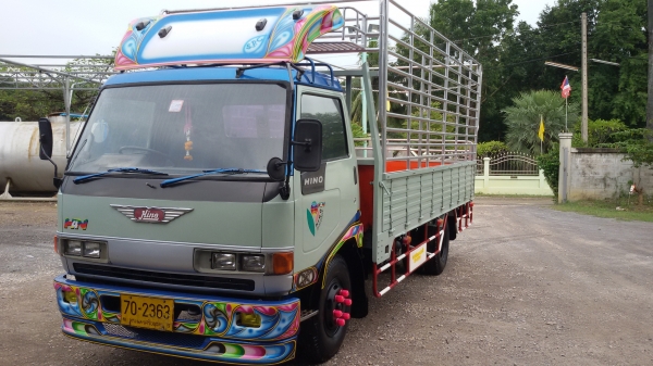 จบแล้วคับขอบคุณลูกค่าอุดรคับขายรถ6ล้อHINO. FB. เครื่อง120แรงรถห้างแท้ปี96 เครื่องดี คัชชีสวย กระจกไฟฟ้า แอร์เย็น ยาว5เมตรเดิม สภาพพร้อมใช้งานครับ