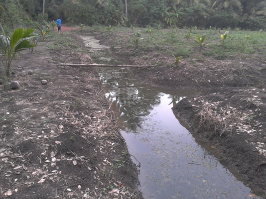 ที่ดินสมุทรสงครามติดน้ำ