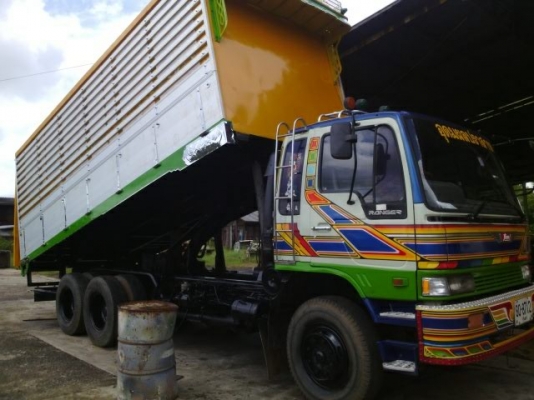 ขายรถบรรทุก 10 ล้อ ดั๊มพ์เดี่ยว 2 เพลา (แม่ตัวเดียว)  ยี่ห้อ HINO 3M 240 แรงม้า ( เจ้าของขายเอง ไม่รับนายหน้า )