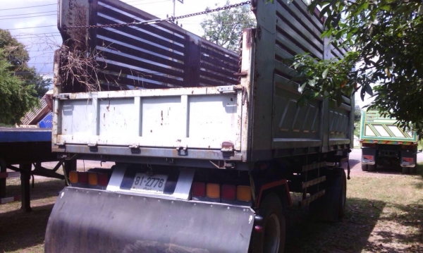 ขายลูกพ่วงดัมพ์คอกสูงอู่สามมิตร ปี 47 - 2 เพลา ทะเบียนพร้อม