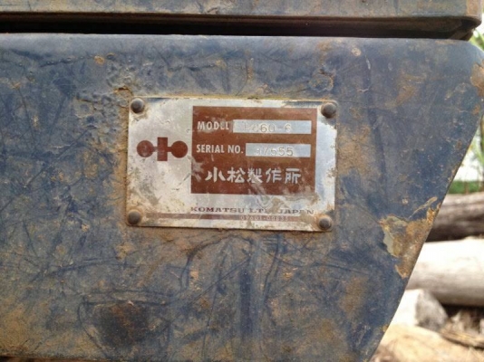 ***ขายแล้วครับขอบคุณ Truck2hand ขายแบคโฮ KOMATSU PC60-6 S.No.37555 ไฟฟ้าตัดบางจุด เครื่องเดิมปั้มเดิม เครื่อง KOMATSU-4D95L 55แรง 4สูบ เครื่องดี แน่นดี สตาร์ทติดง่าย แรงดี ปั้มดี แรง ทำงานดี เร็ว บูมอาร์มสวยไม่ปะไม่ดาม ไม่มีร้าว บุ้งกี๋ดีไม่ผุ ยังหนา เอวด