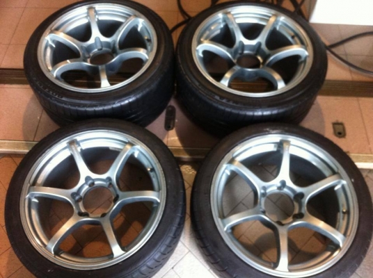 ล้อ RG-Z ขอบ18 8.5-10 ล้อสวยๆ สีเดิม