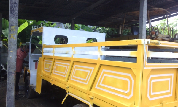 อีแต๋น ต่อใหม่ เกียร์โฟว์วิน พร้อมเครื่องคูโบต้า 16 แรง