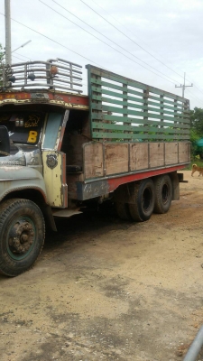 รถสิบล้อหัวยาว  isuzu เครื่อง 6BD ปั้มลมเพาเวอร์ เบรกจิฟฟี่ ช่วงล่าง ร็อคเล็ก