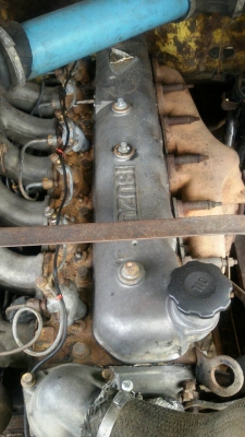 รถสิบล้อหัวยาว  isuzu เครื่อง 6BD ปั้มลมเพาเวอร์ เบรกจิฟฟี่ ช่วงล่าง ร็อคเล็ก