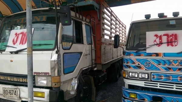 ขายสิบล้อมิตซู FN215K เครื่อง 6D16 195 แรงไม่โบว์ ขายสิบล้อมิตซู FN215K เครื่อง 6D16 195 แรงไม่โบว์