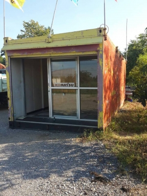 ตู้ออฟฟิศเคลื่อนที่ ได้ทั้งสองตู้ ขนาด 3 m.*8 m.จำนวน 2 ตู้.