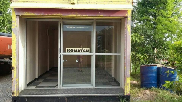 ตู้ออฟฟิศเคลื่อนที่ ได้ทั้งสองตู้ ขนาด 3 m.*8 m.จำนวน 2 ตู้.