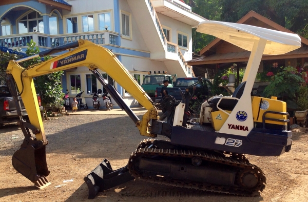 ถูกสุดๆๆขายรถแบ็คโฮYANMAR- B27ขนาด30รถเก่านอกสวยเดิมสภาพดีพร้อมใช้งานมีเอกสาร(มีVDOการทำงานให้ชม)ติดต่อ085-5632278