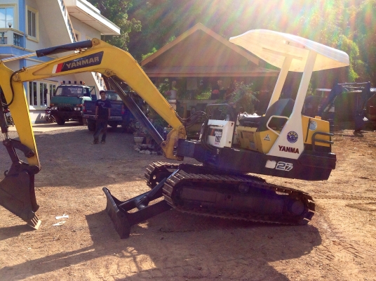 ถูกสุดๆๆขายรถแบ็คโฮYANMAR-B27ขนาด 30 รถเก่านอกสวยเดิมสภาพดีพร้อมใช้งานมีเอกสาร(มีVDOชม)ติดต่อ085-5632278