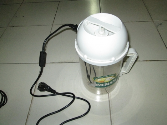 น้ำเต้าหู้   เป็นอาหารเพื่อสุขภาพ   กาทำน้ำเต้าหู้แสตนเลส