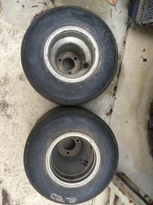 ล้อโกคาร์ 1คู่ เก่าญี่ปุ่น ดูพระราม2  089 0211090