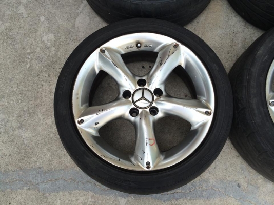 max benz slk ขอบ17 แท้ เก่าญี่ปุ่น max benz slk ขอบ17 แท้ เก่าญี่ปุ่น