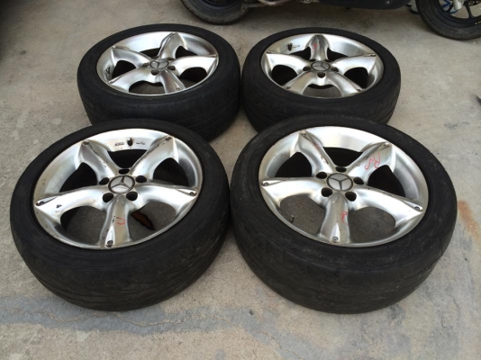 max benz slk ขอบ17 แท้ เก่าญี่ปุ่น max benz slk ขอบ17 แท้ เก่าญี่ปุ่น